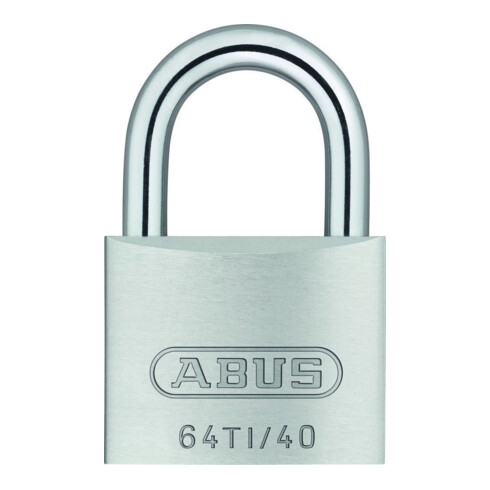 ABUS Zylindervorhangschloss 64TI/40 Corps de serrure L.40mm Titalium, clés variées