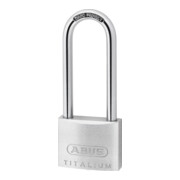 ABUS Zylindervorhangschloss 64TI/40HB63 Corps de serrure L.40mm Titalium fermé-2