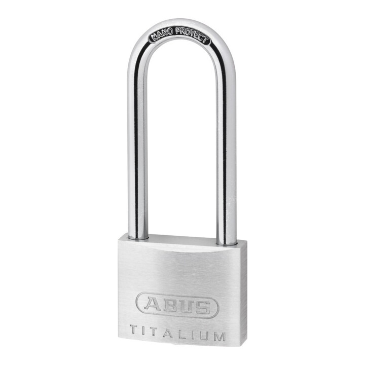 ABUS Zylindervorhangschloss 64TI/40HB63 Corps de serrure L.40mm Titalium fermé