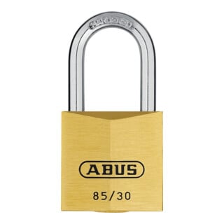 ABUS Cadenas cylindrique 85 Corps en laiton, fermeture différenciée