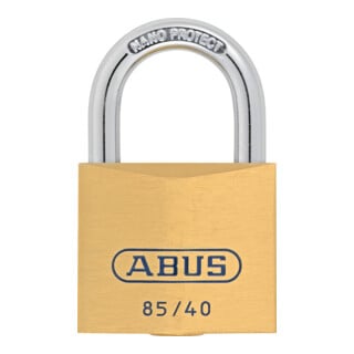 ABUS Cadenas cylindrique 85 Corps en laiton, fermeture différenciée