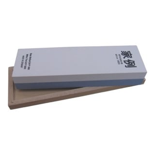 Abziehstein L200xB60xH30mm 400/1000 im Holzkasten MÜLLER