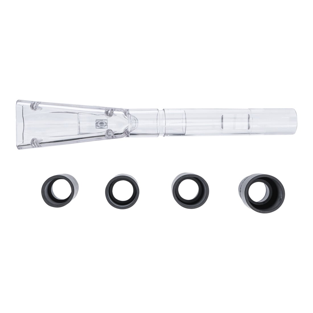 Accessoire d’aspiration pour pistolet pneumatique de nettoyage petit avec 4 adaptateurs pour art. 70150 BGS