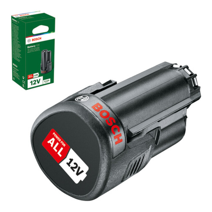 Accessoires Bosch 12 Volts Pack de batteries Lithium-Ion PBA 12V 2.0Ah O-B
