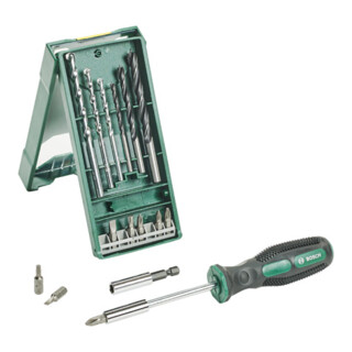 Accessoires Bosch Promoset 15 +1 Mini X-Line