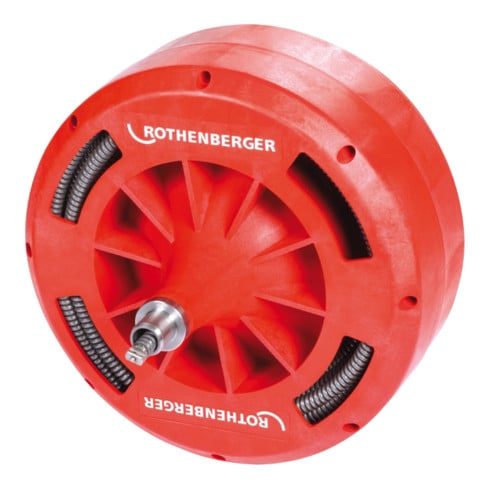 Accessoires de nettoyage de tuyaux Rothenberger RODRUM M&amp; L tambour d'accessoires avec spirale de 16 mm 15 m