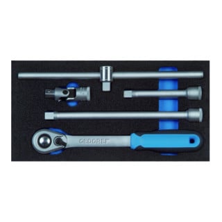 Accessoires Gedore 1500 CT1-1993 U-20 pour prises 1/2'' dans Check-Tool-Module 5 pcs.