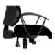 Accoudoir adapté à chaise de bureau pivotante 90 00 482 870-871 rigide, noir TOP-3