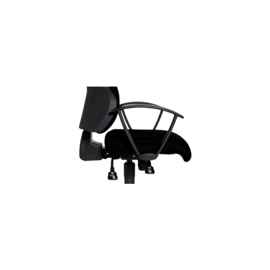 Accoudoir adapté à chaise de bureau pivotante 90 00 482 870-871 rigide, noir TOP