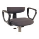 Accoudoir Fit adapté à chaise d'atelier pivotante série Fit rigide, noir BIMOS-1