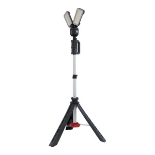 AccuLux Projecteur de travail LED WL 6000 extensible trépied 2x25W 14,8V