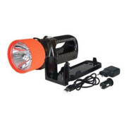 AccuLux Projecteur LED longue portée 230V/12-24V, noir/rouge 442181-1