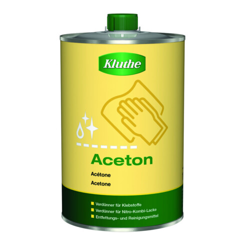Aceton 1l bidon Acétone nettoyant dégraissant