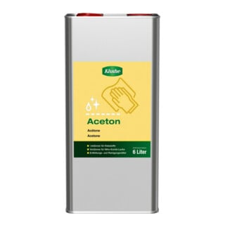 Aceton 6l Kanister Aceton Reinigungs- Entfettungsmittel