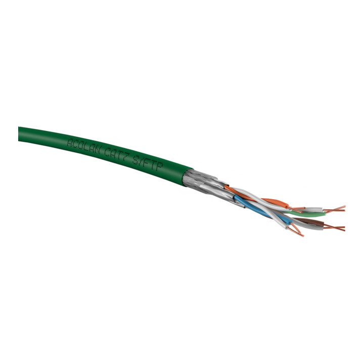 Acome ACOLAN 1000SFP Cat.7 vert 4P S/FTP AWG23 R7478A-Cca-T1000