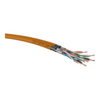 Acome Câble d'installation TN-7000-2 Cat.7 orange 8P S/FTP AWG23