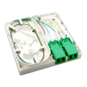 Acome Composant FTTH-AP-Prise T1 avec pigtail 2xLCD/APC rws IO1140670402-3