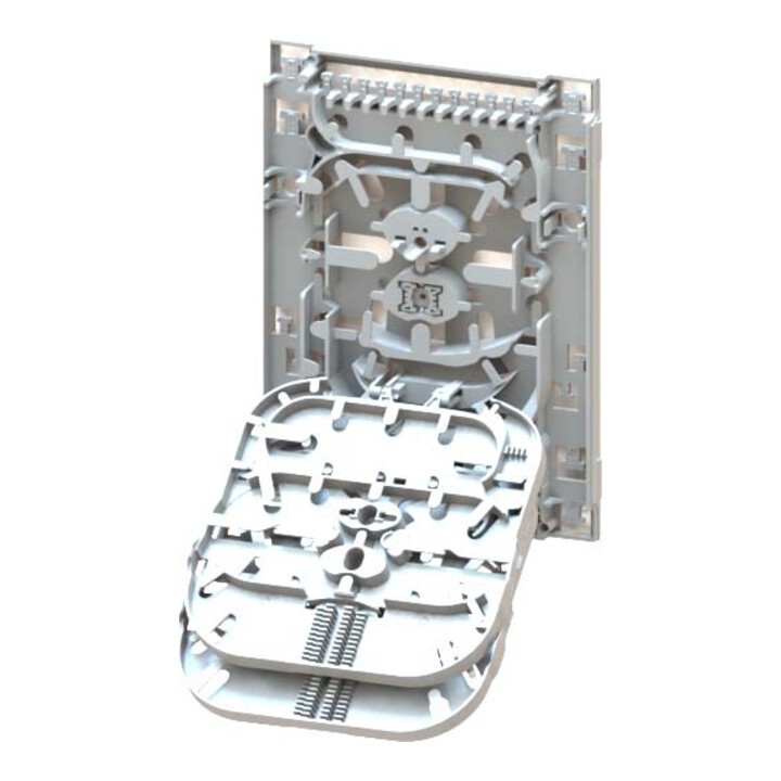 Acome Composants répartiteur FTTH PBA48 IP40 RAL9010 IO1187004801
