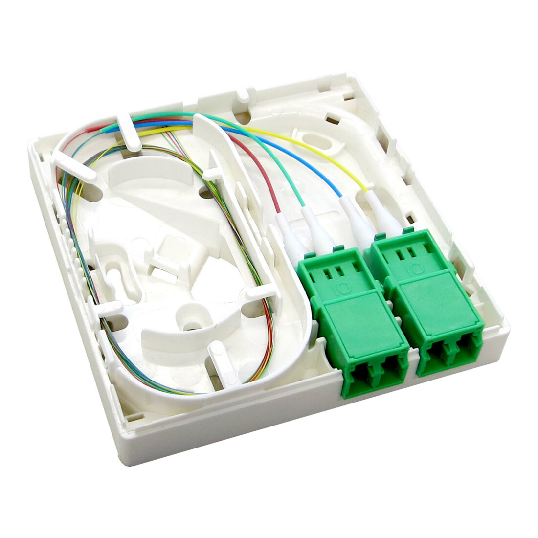 Acome Komponenten FTTH-AP-Dose T1 m. Pigtail 1xLCD/APC rws IO1140670202