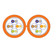 Acome TN-7000-2 Cat.7 orange 8P S/FTP AWG23 R7480F-Cca-T500-4