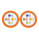 Acome TN-7000-2 Kat.7 orange 8P S/FTP AWG23 R7480F-Cca-Ri100