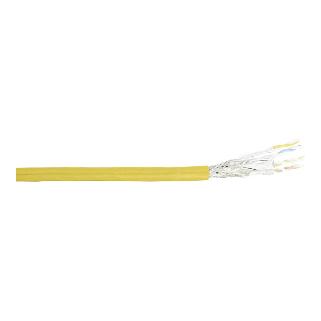 Acome1007 Cat.7 jaune 4P S/FTP AWG23 R8146U-Cca-T1000