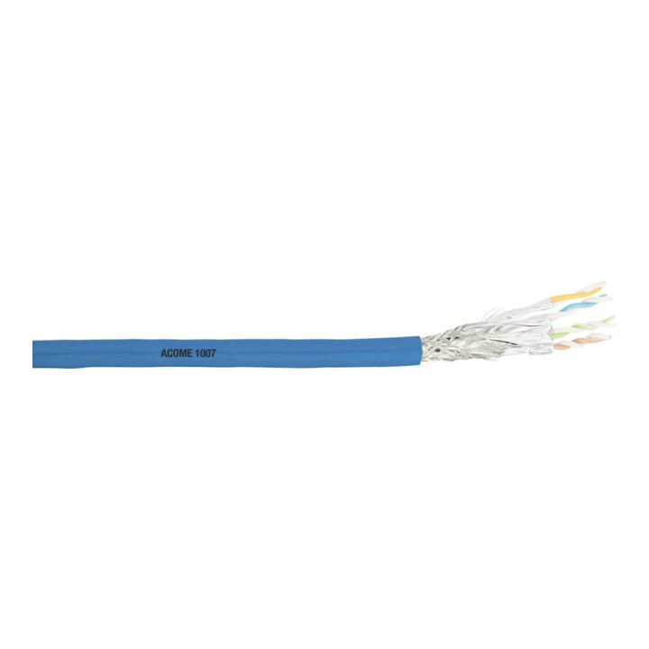 Acome1007 Kat.7 blau 4P S/FTP AWG23 R8146Q-Cca-T1000