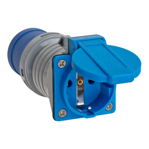 Adaptateur 230V/CEE 16A IP44  (Schuko)