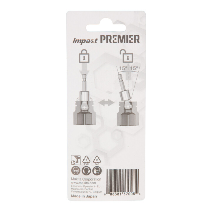 Adaptateur à torsion Makita 3/8 pouce - 1/4 pouce