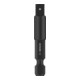 Adaptateur Bosch pour clés à douille 1/4", tête hexagonale 50 mm