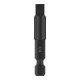 Adaptateur Bosch pour clés à douille 1/4", tête hexagonale 50 mm