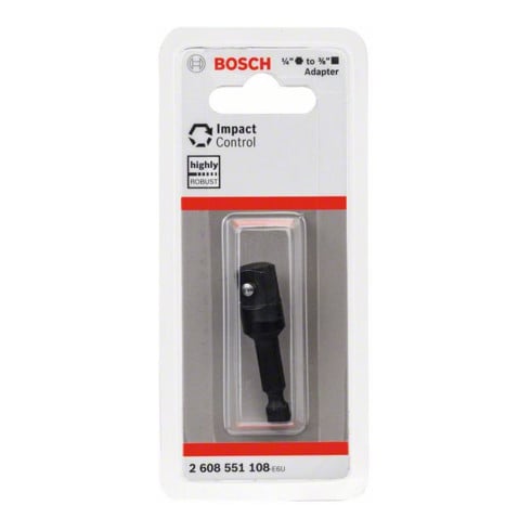 Adaptateur Bosch pour clés à douille 3/8", tête hexagonale 50 mm