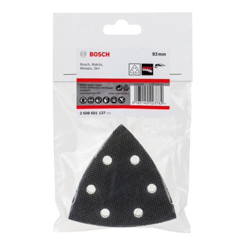 Adaptateur Bosch pour meuleuse triangulaire Bosch 93 mm