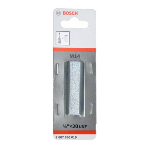 Adaptateur Bosch pour paniers agitateurs longueur : 60 mm avec filetage femelle 1/2"-20 UNF