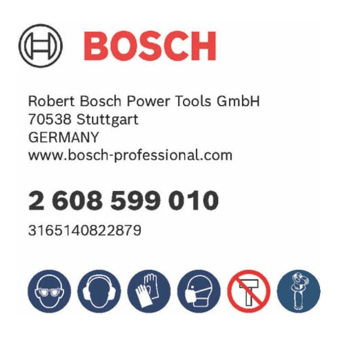 Adaptateur Bosch Power-Change à queue hexagonale de 9,5 mm (3/8")