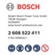 Adaptateur Bosch Power Change Plus SDS plus avec perceuse HSS-G 7,15 x 85 mm