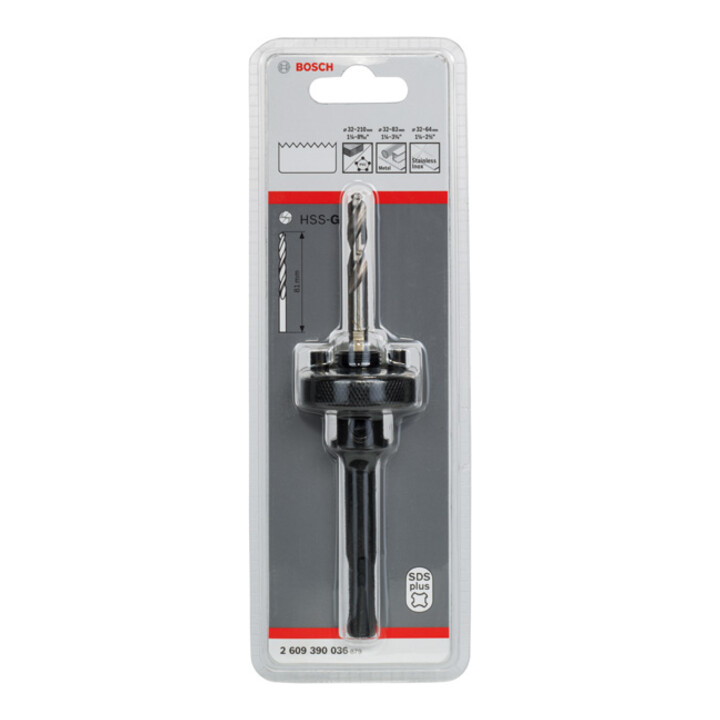Adaptateur Bosch SDS plus 5/8" - 18 UNF 32 à 210 mm