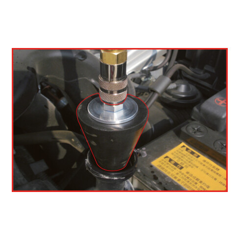 Adaptateur conique de test pour circuit de refroidissement, Ø 24,0-39,0 mm