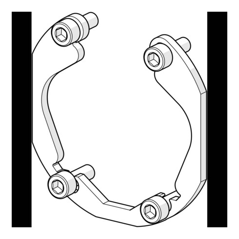Adaptateur d'alignement Hansa BLUETUNE z toutes les unités fonctionnelles Bluebox