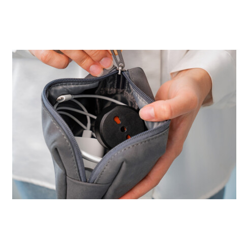 Adaptateur de voyage pour chaise d'incendie Italie/Contact de protection