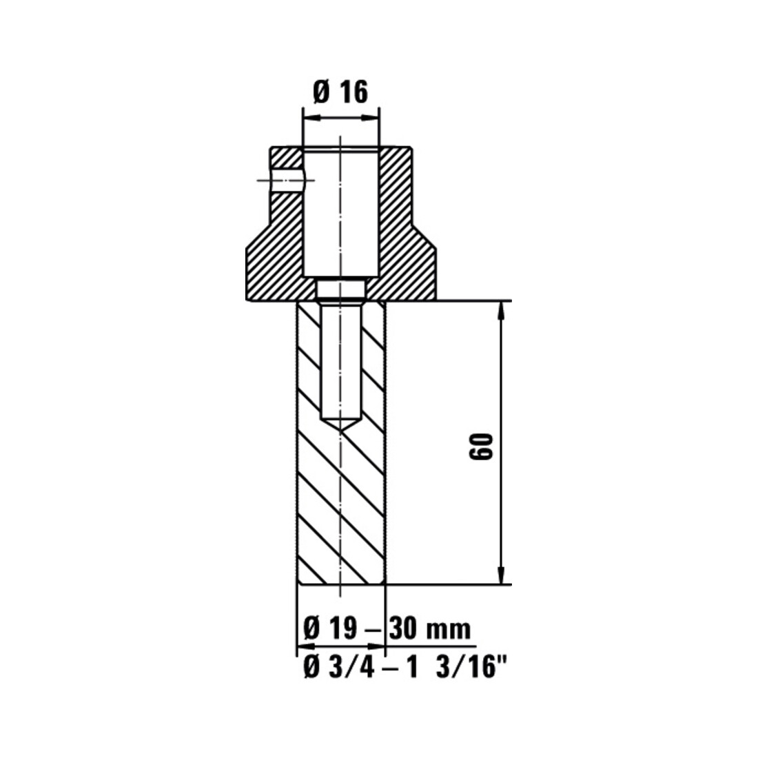 Adaptateur d'établi Bessey