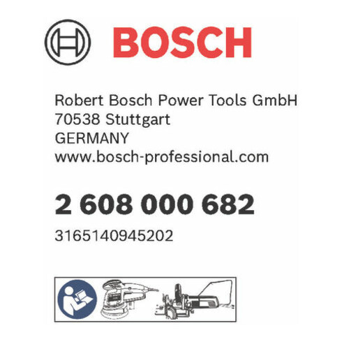 Adaptateur d'extraction Bosch pour GFF 22 A et GEX 150 Turbo