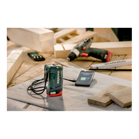 Adaptateur électrique sans fil PowerMaxx PA metabo, carton