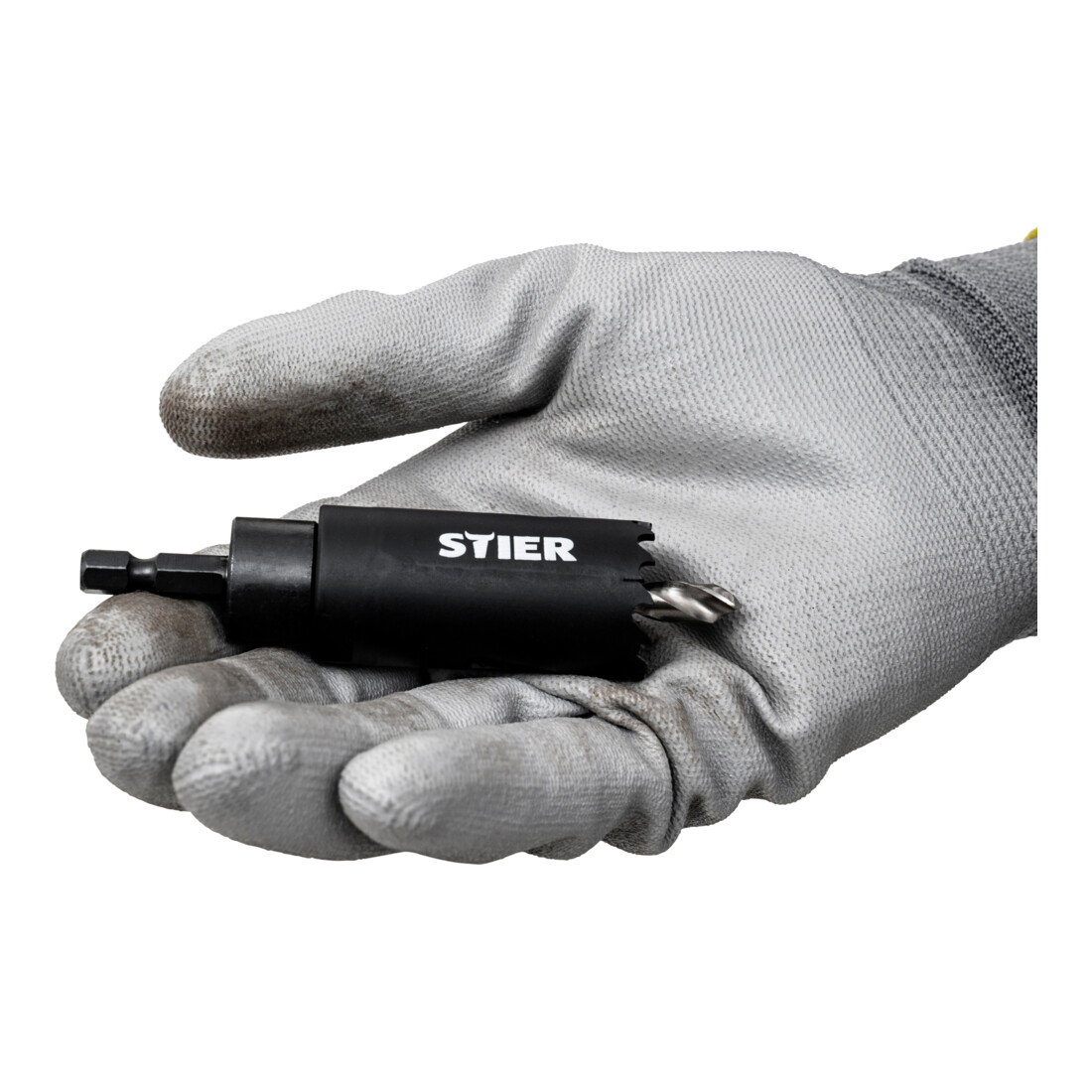 Adaptateur HEX STIER 1/4"-1/2" 20 UNF pour scies cloches 14-32 mm avec clé à 6 pans creux