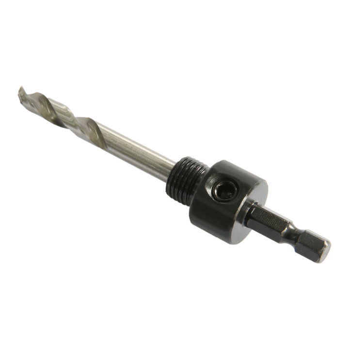 Adaptateur HEX STIER 1/4"-1/2" 20 UNF pour scies cloches 14-32 mm avec clé à 6 pans creux