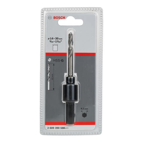 Adaptateur hexagonal Bosch 1/2"-20 UNF 14 - 30 mm SW 9.52