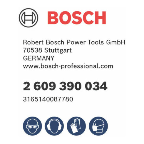 Adaptateur hexagonal Bosch 5/8" - 18 UNF 32 - 210 mm