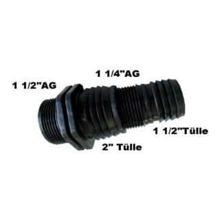 Adaptateur multiple 1 1/2" FE metabo