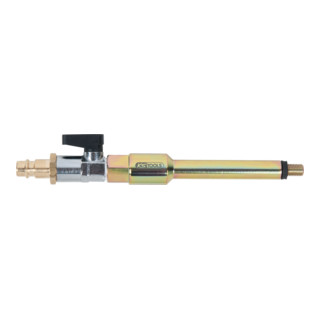 Adaptateur d'air comprimé KS Tools pour les trous de bougies de préchauffage