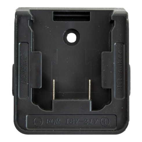 Adaptateur pour batteries DeWalt / Milwaukee